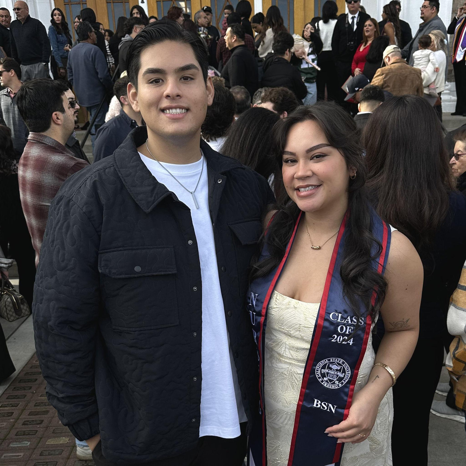 Cyera's RN Pinning Ceremony.