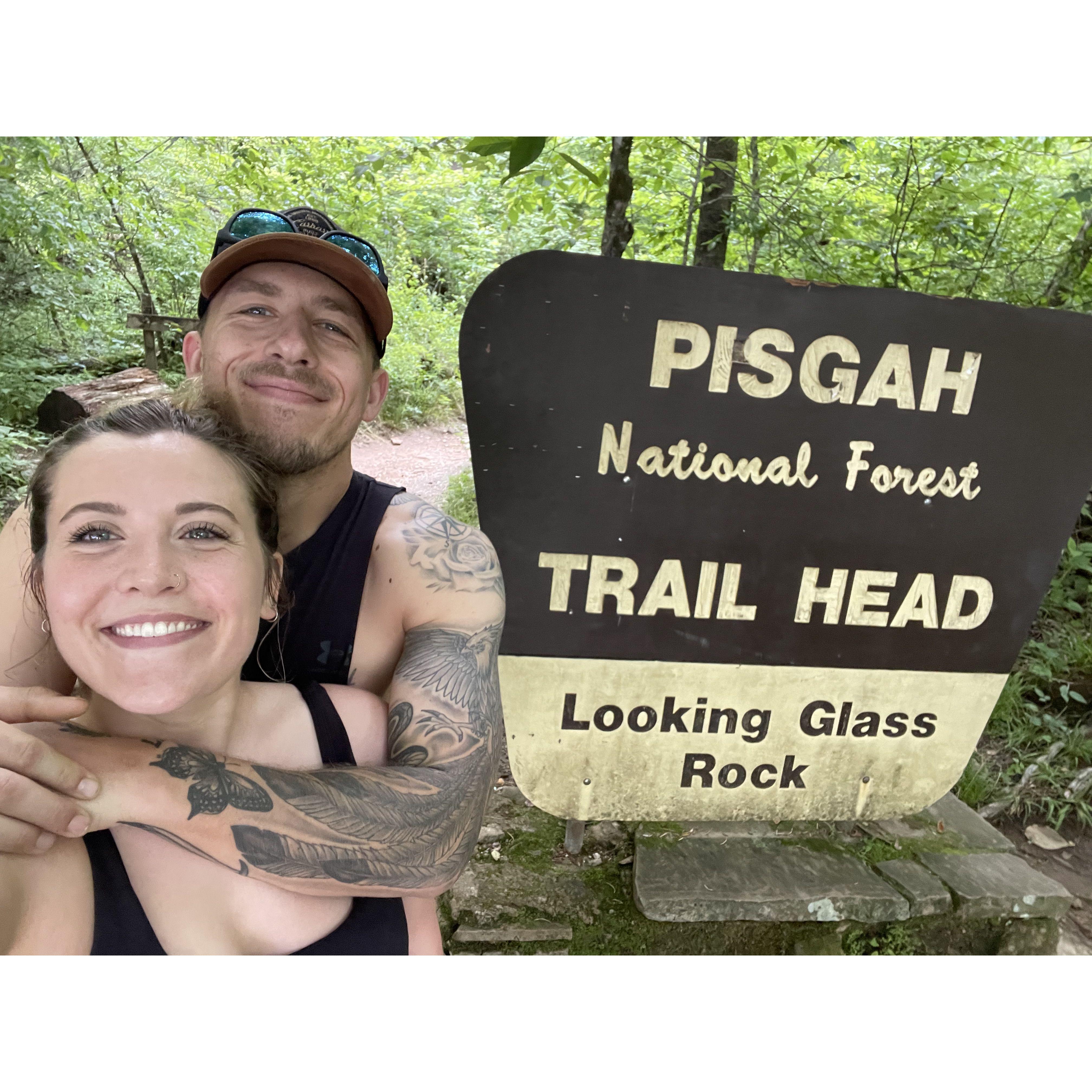 Hiking a National Forest