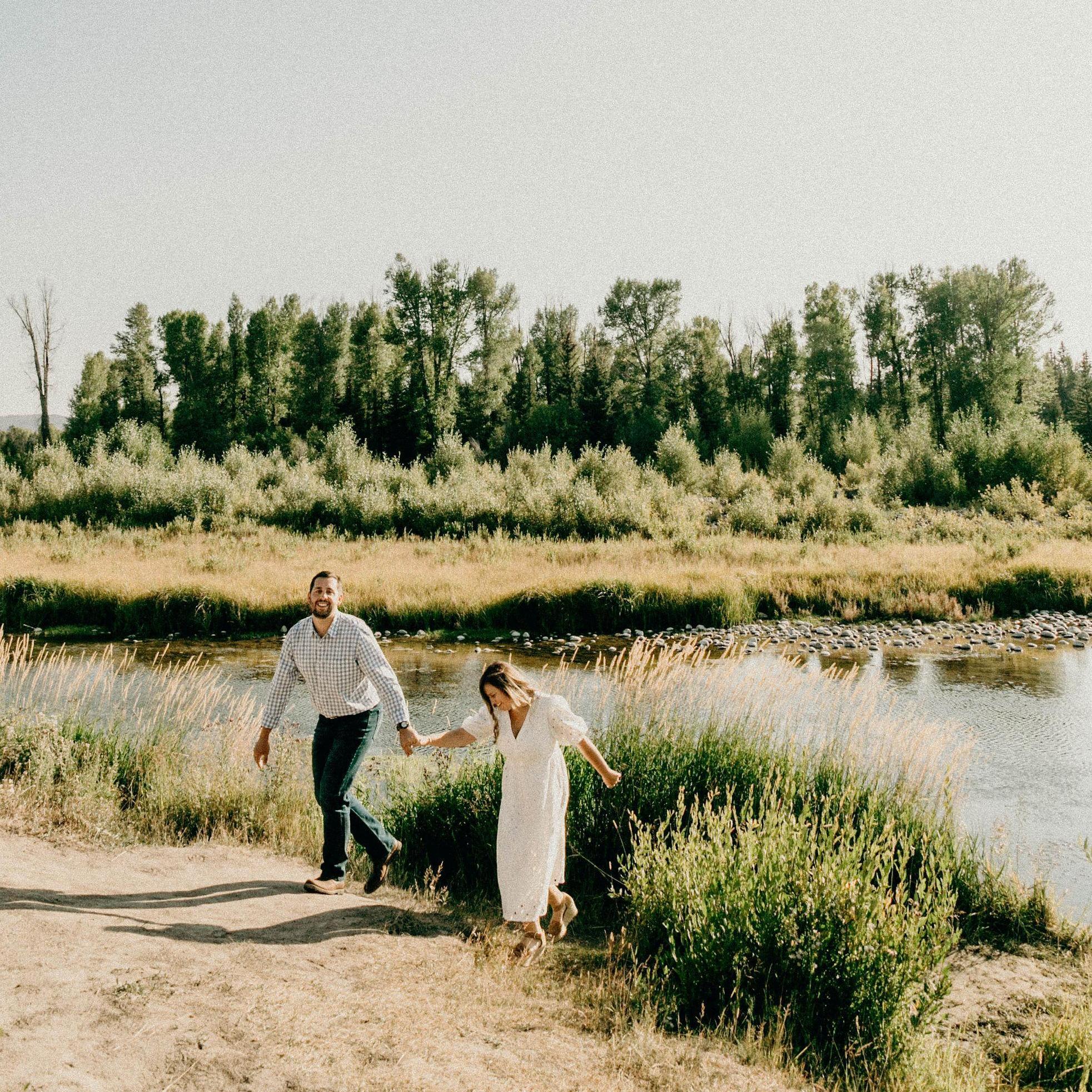 Engagement Photos in Grand Teton National Park by Erin Wheat Company
