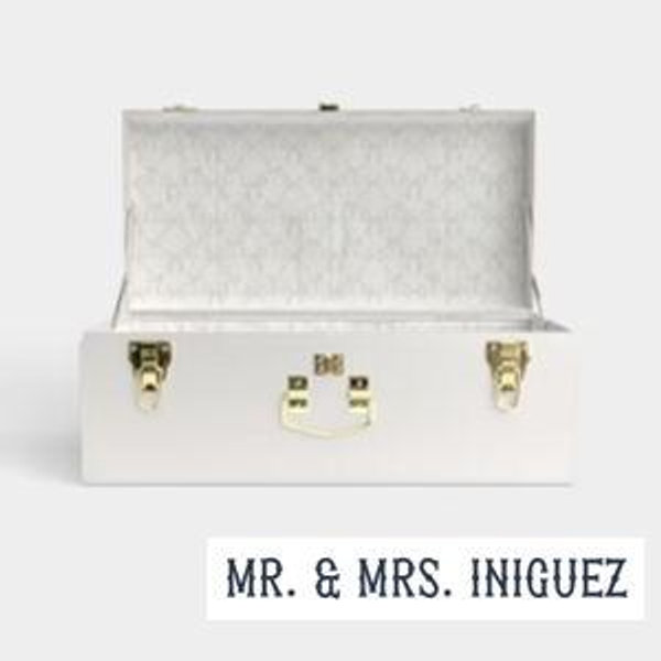 Personalized Wedding Keepsake Trunk
