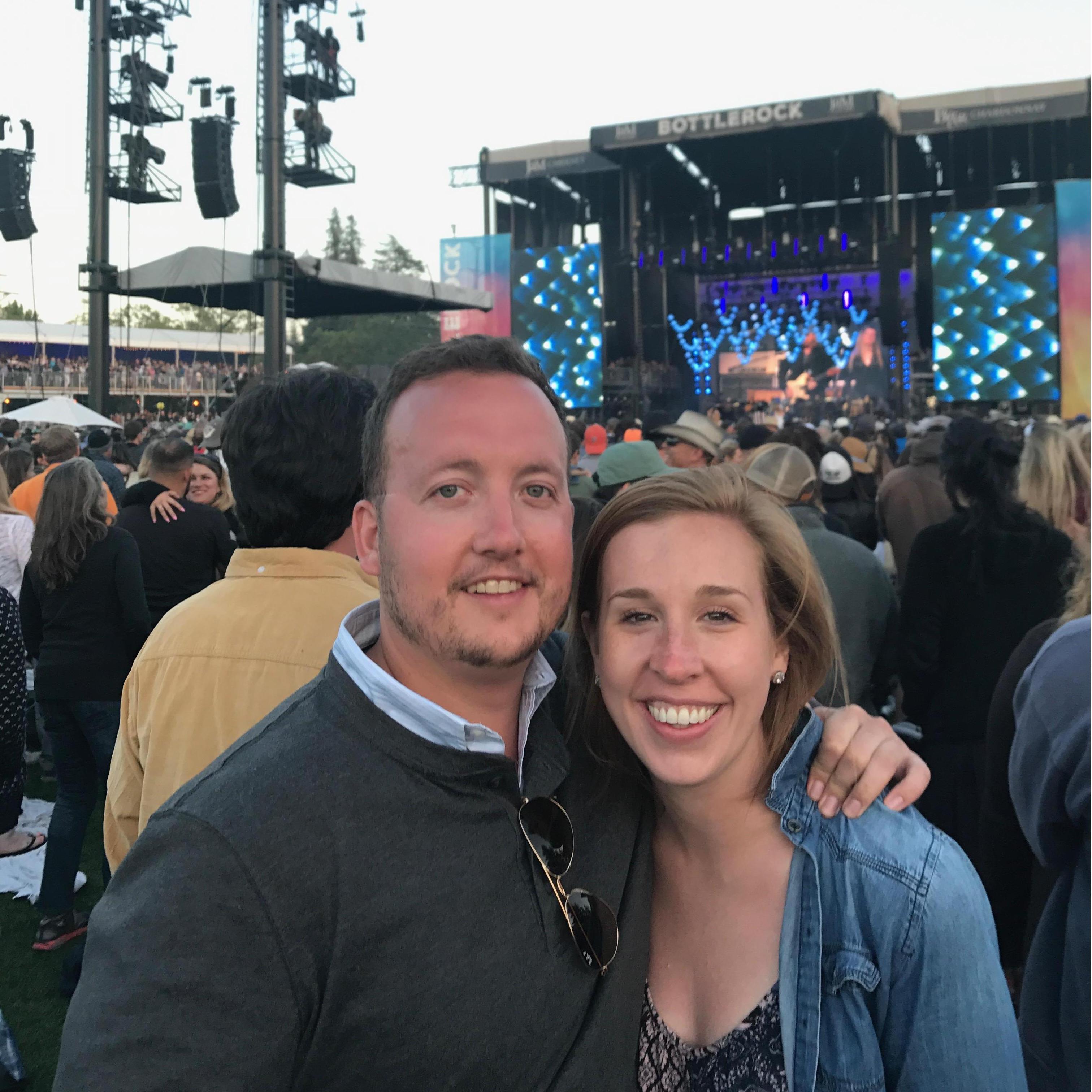 Seeing Tom Petty at the BottleRock Music Festival in Napa, CA