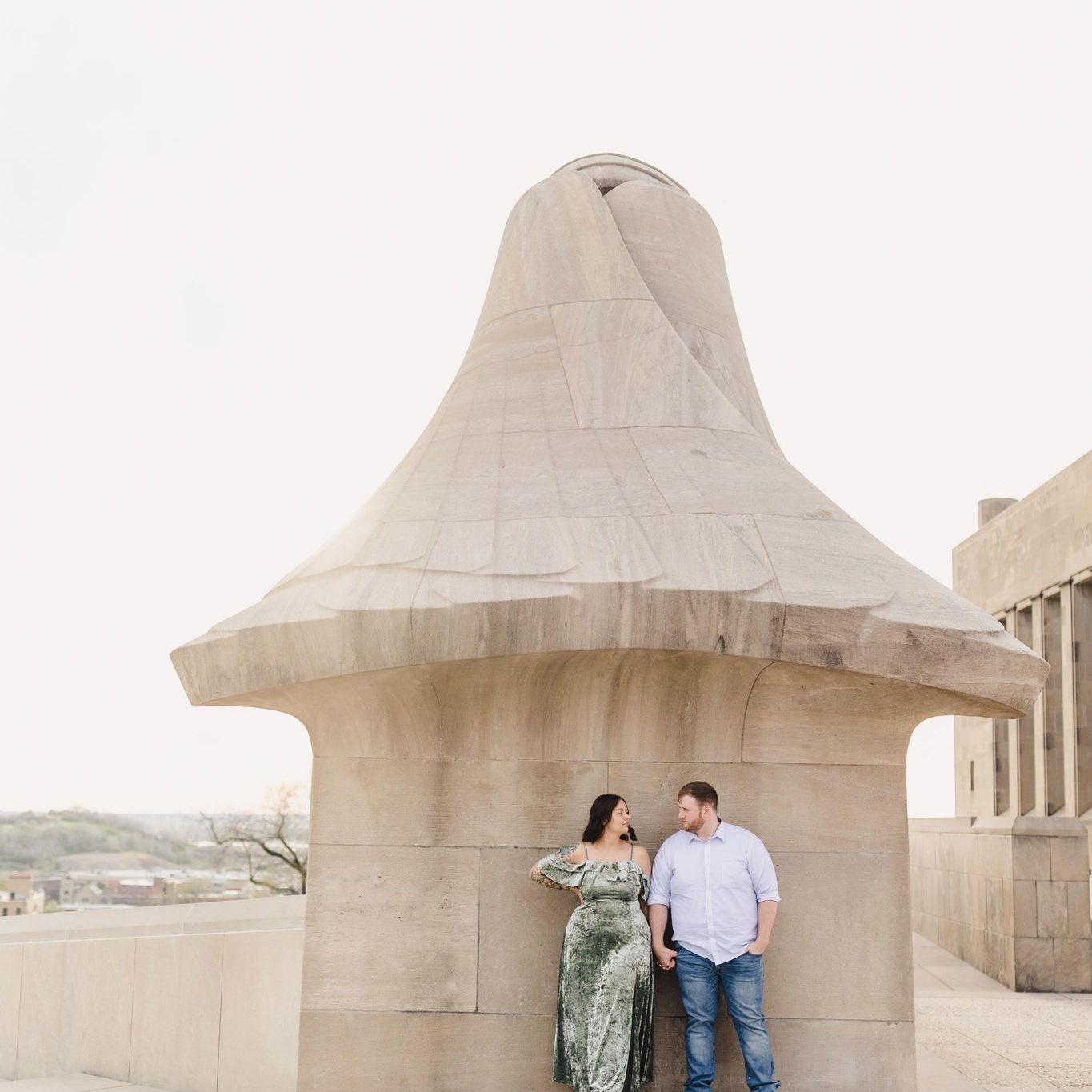 Engagement Session at Liberty Memorial