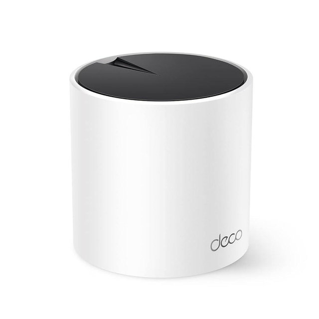 TP-Link Deco AX3000 WiFi 6 Mesh System Deco X55- Covers up to 2500 Sq.Ft., Replaces Wireless Router and Extender, 3 Gigabit Ports, Supports Ethernet Backhaul(1-Pack)