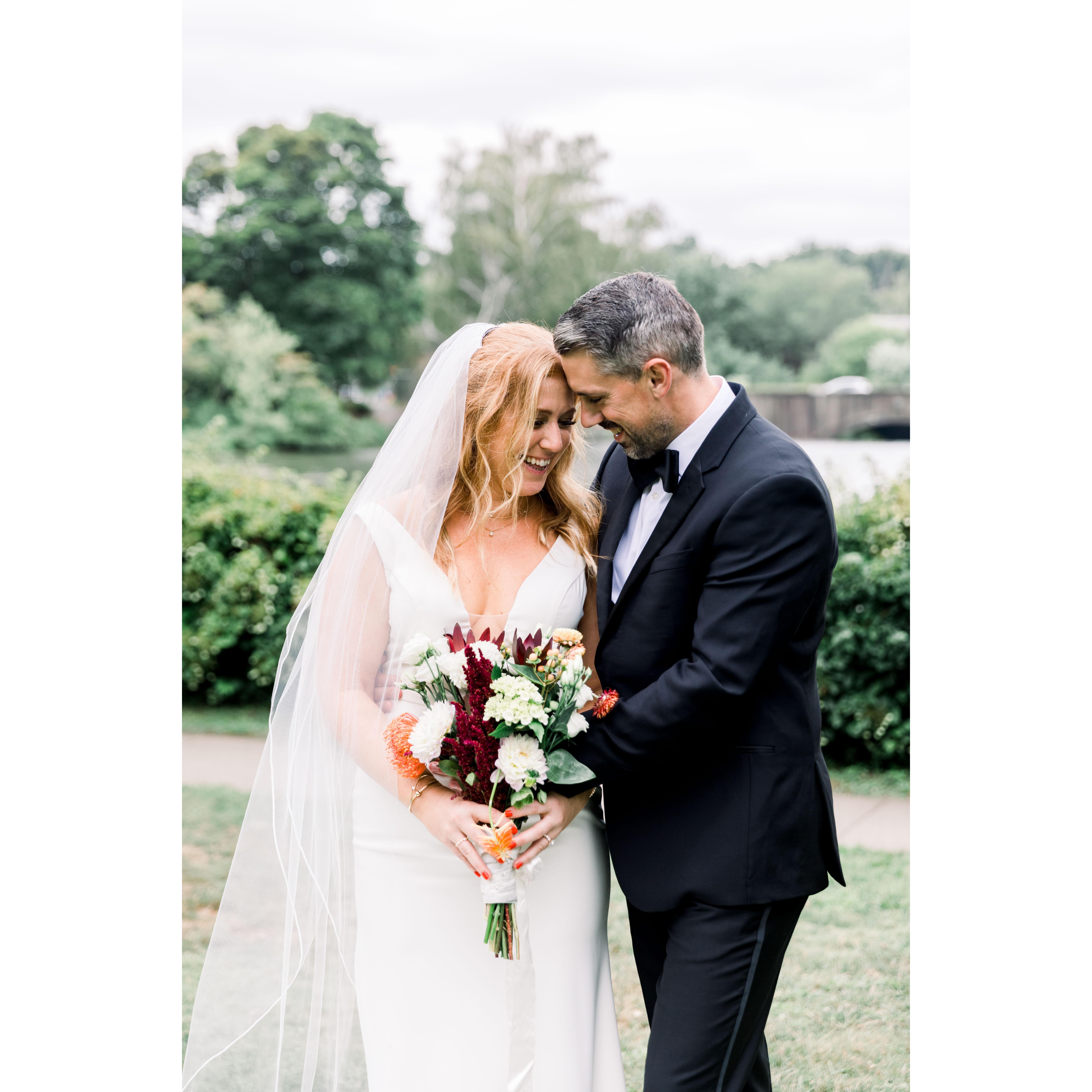 We also took pictures at the Winchester Library