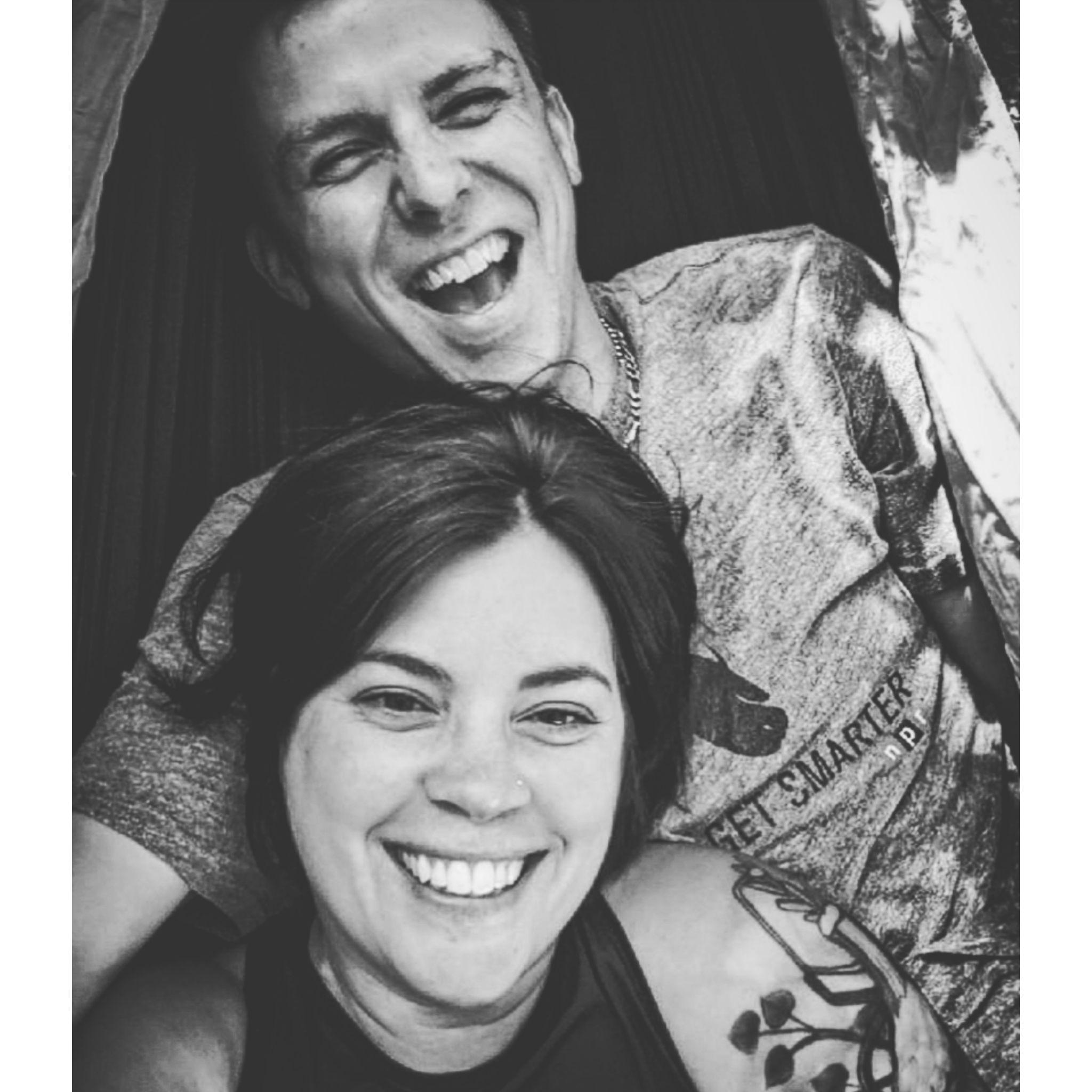 Our first camping trip, so in love.
