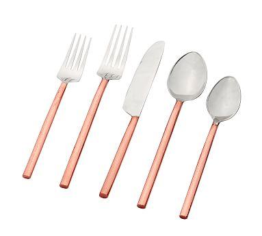 Copper Handled Flatware