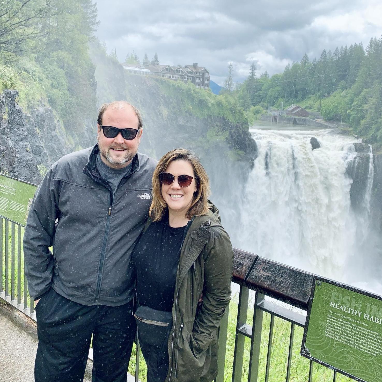Snoqualmie Falls, Seattle, WA, 2020