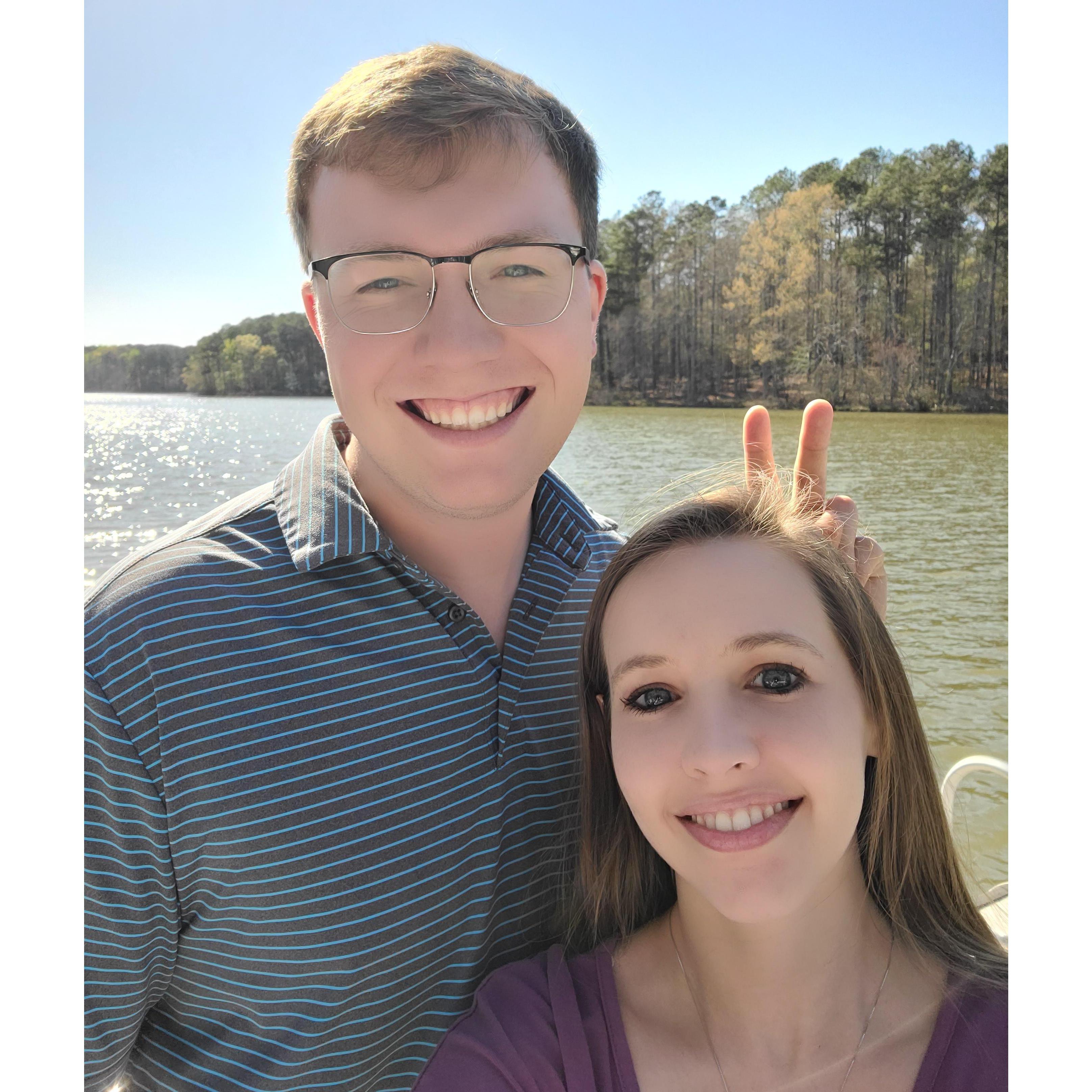 Easter at the lake house in White Plains, GA.
(April 4, 2021)
