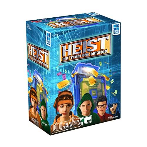 Heist, Crack The Safe to Get The Gold, The Fast Paced Electronic Cooperative Team Challenge Game for up to 4 Players, Great for Kids Teens and Adults Ages 7 and up