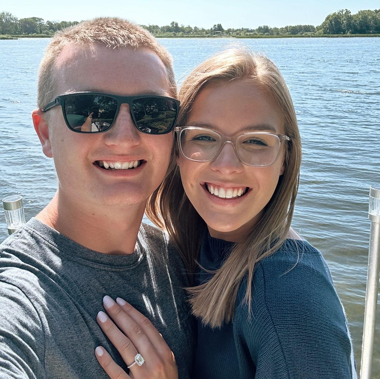 Mille Lacs trip, where Will proposed!