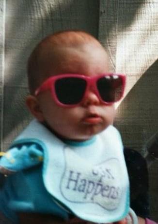 Nikki has always loved a good pair of sunglasses.