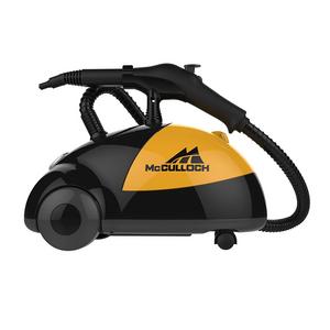 McCulloch MC1275 Heavy-Duty Steam Cleaner with 18 Accessories – All-Natural, Chemical-Free Pressurized Steam Cleaning for Most Floors, Counters, Appliances, Windows, Autos, and More