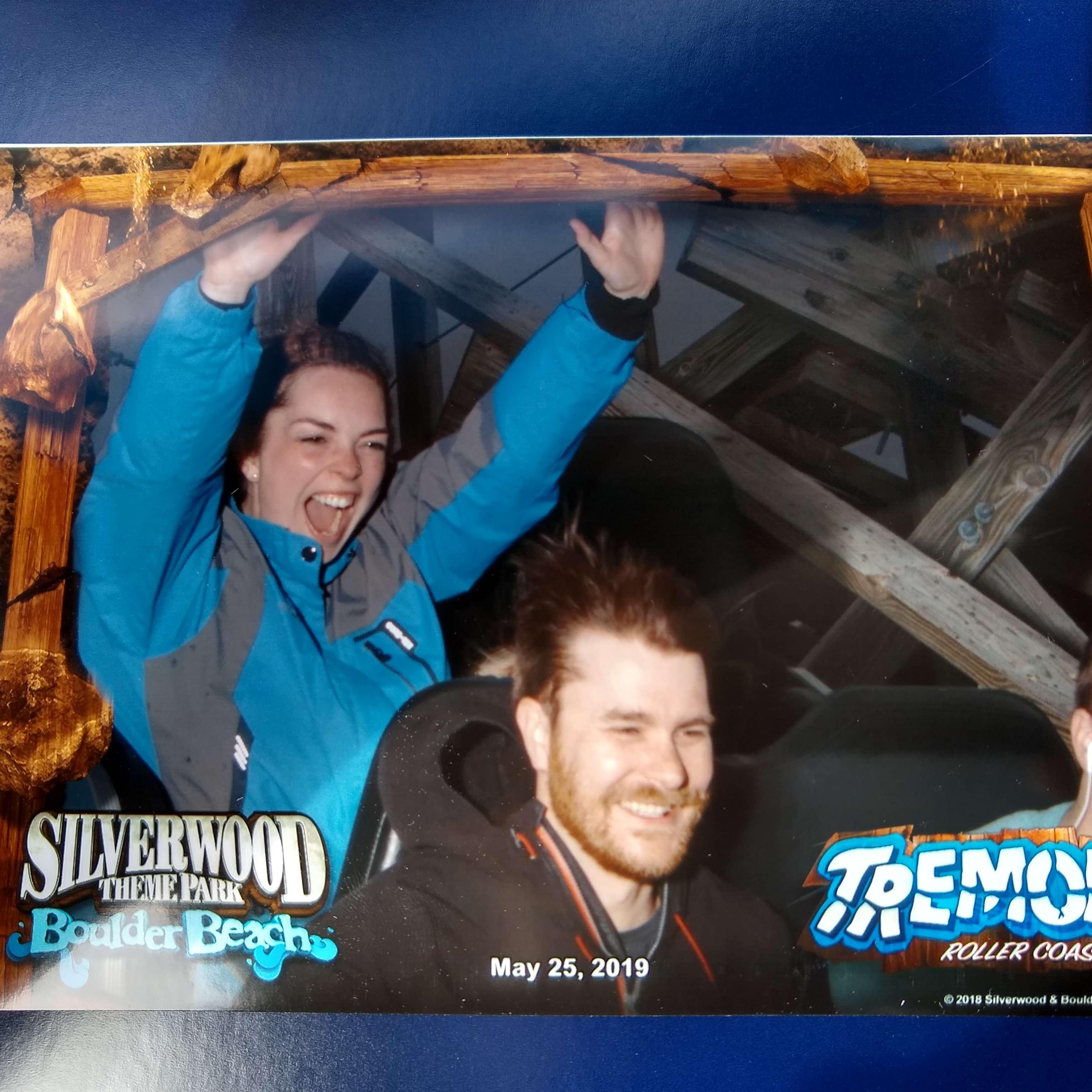 Family Silverwood trip summer of 2019.