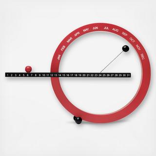 Small Sculptural Perpetual Calendar