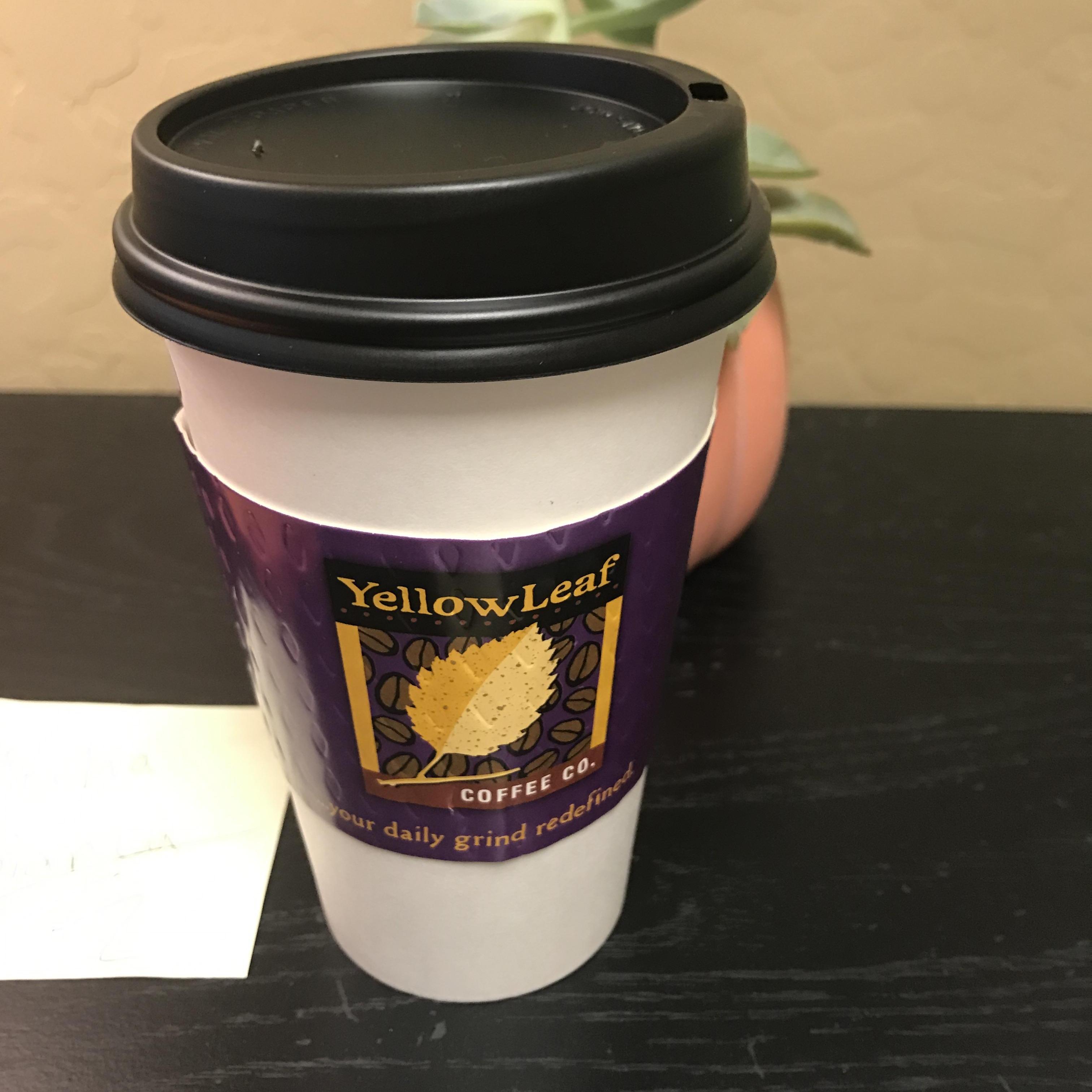 This first clue that David liked me was a string of yellow leaf coffee... The first time could be written off as he's a nice guy... but the second time...