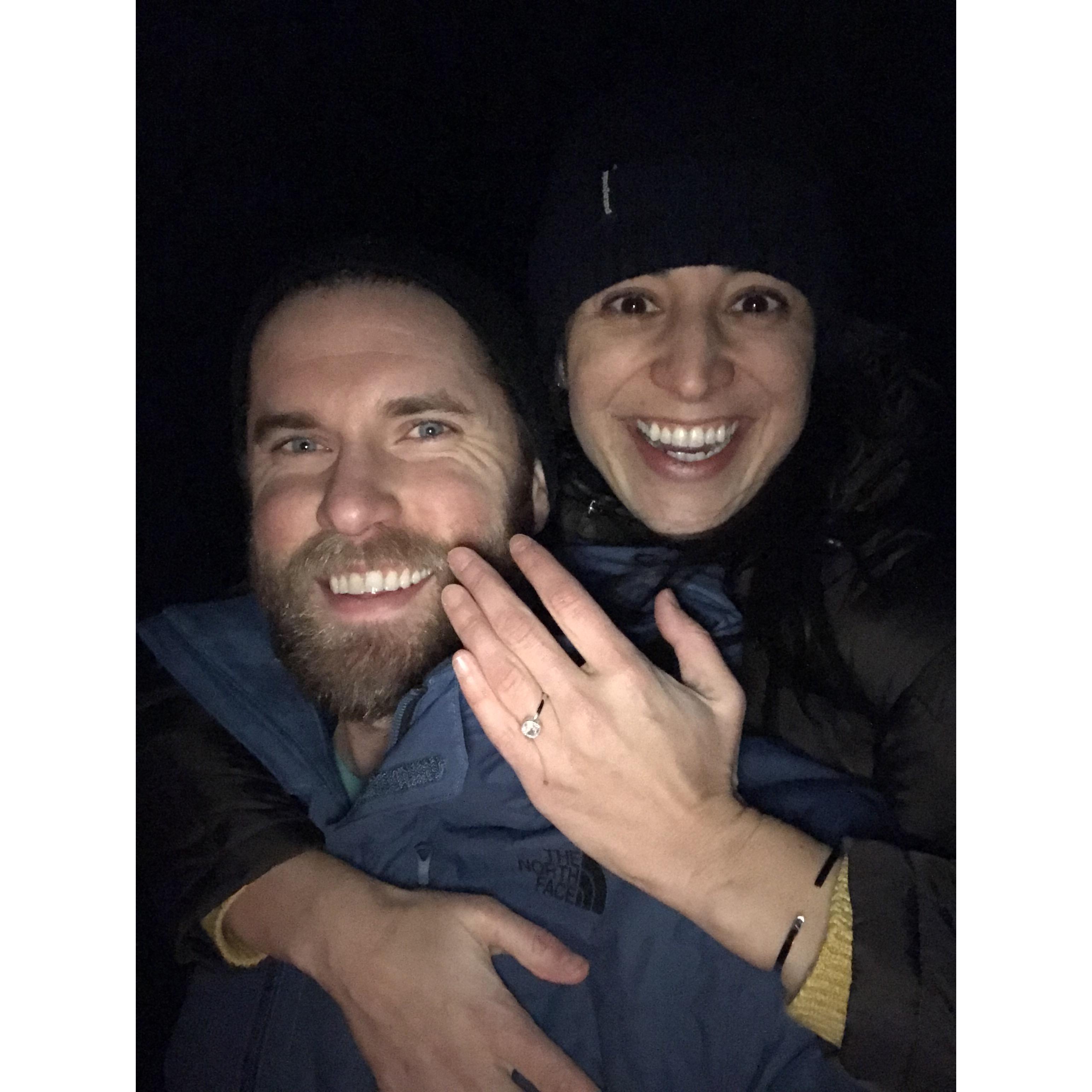 Engaged!!! New Years Eve 2017