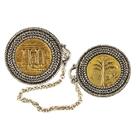Ancient Coins Tallit Clips