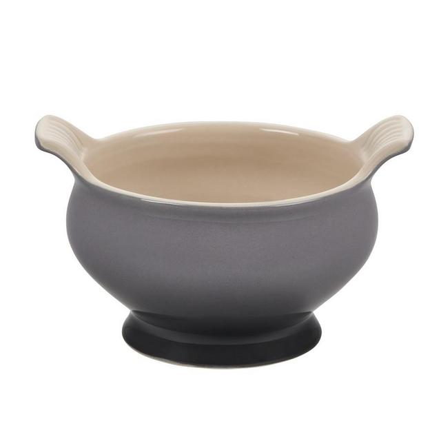 Le Creuset Vancouver Heritage Soup Bowl, Oyster Grey