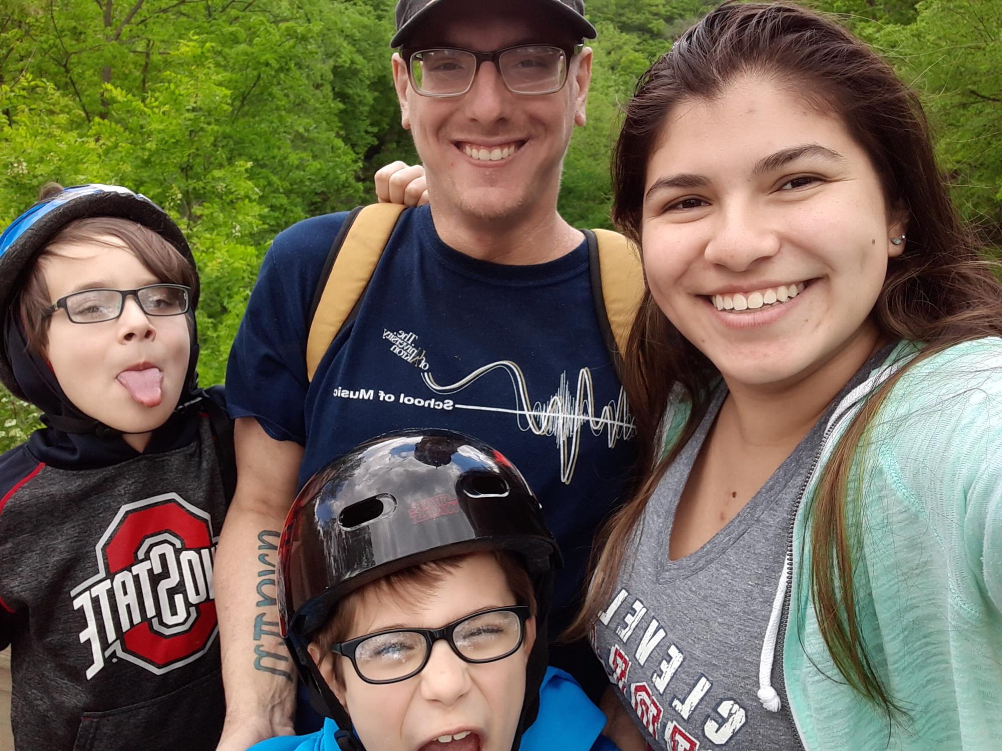 First time hanging out as a whole family