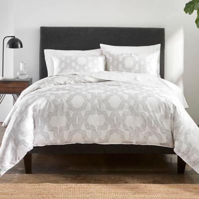 Under The Canopy® Links 3-Piece Organic Cotton Comforter Set in Grey