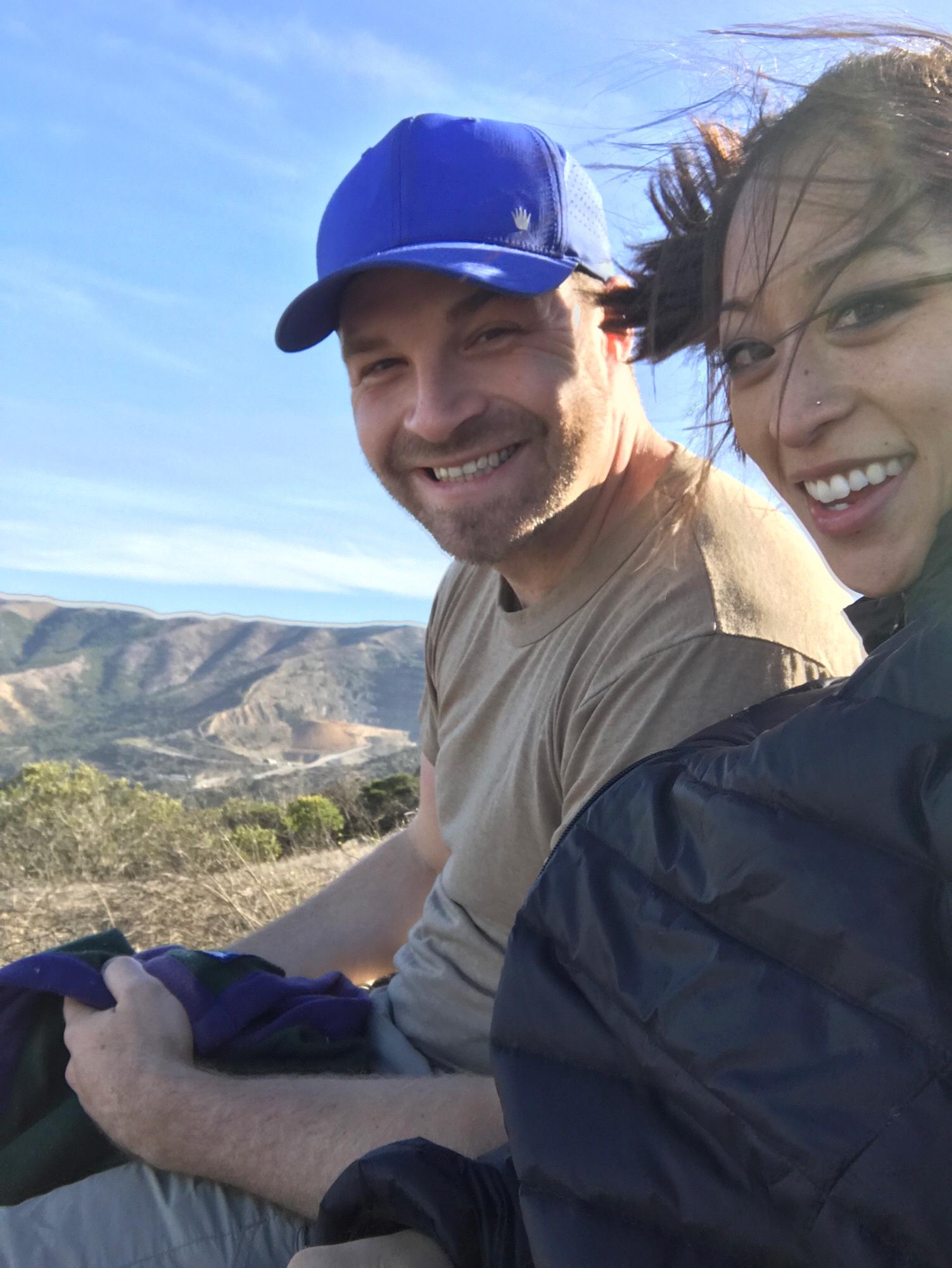 Josh took Victoria to a mountaintop overlooking San Francisco to tell her “I love you” for the first time.