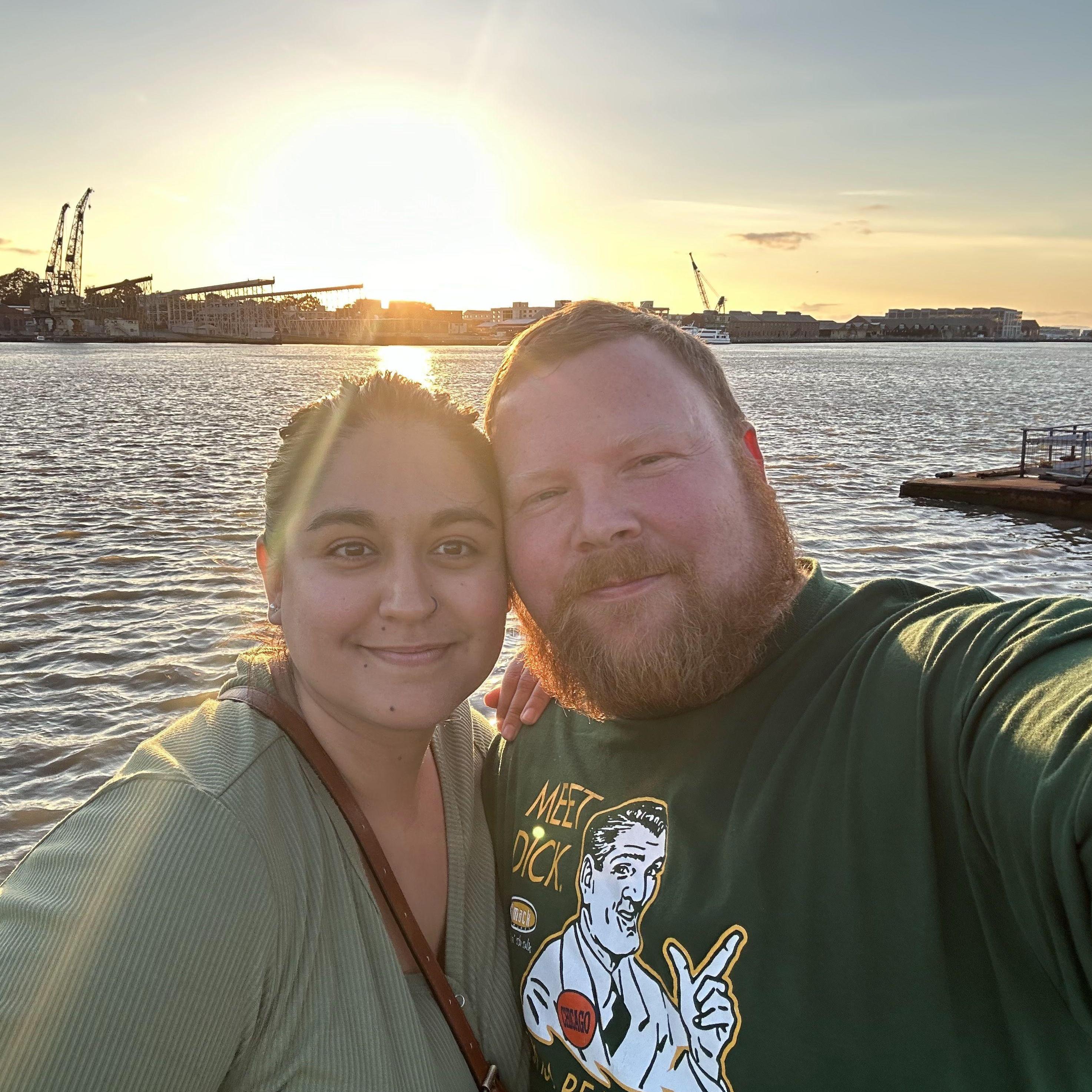 Chasing the last rays of the day.