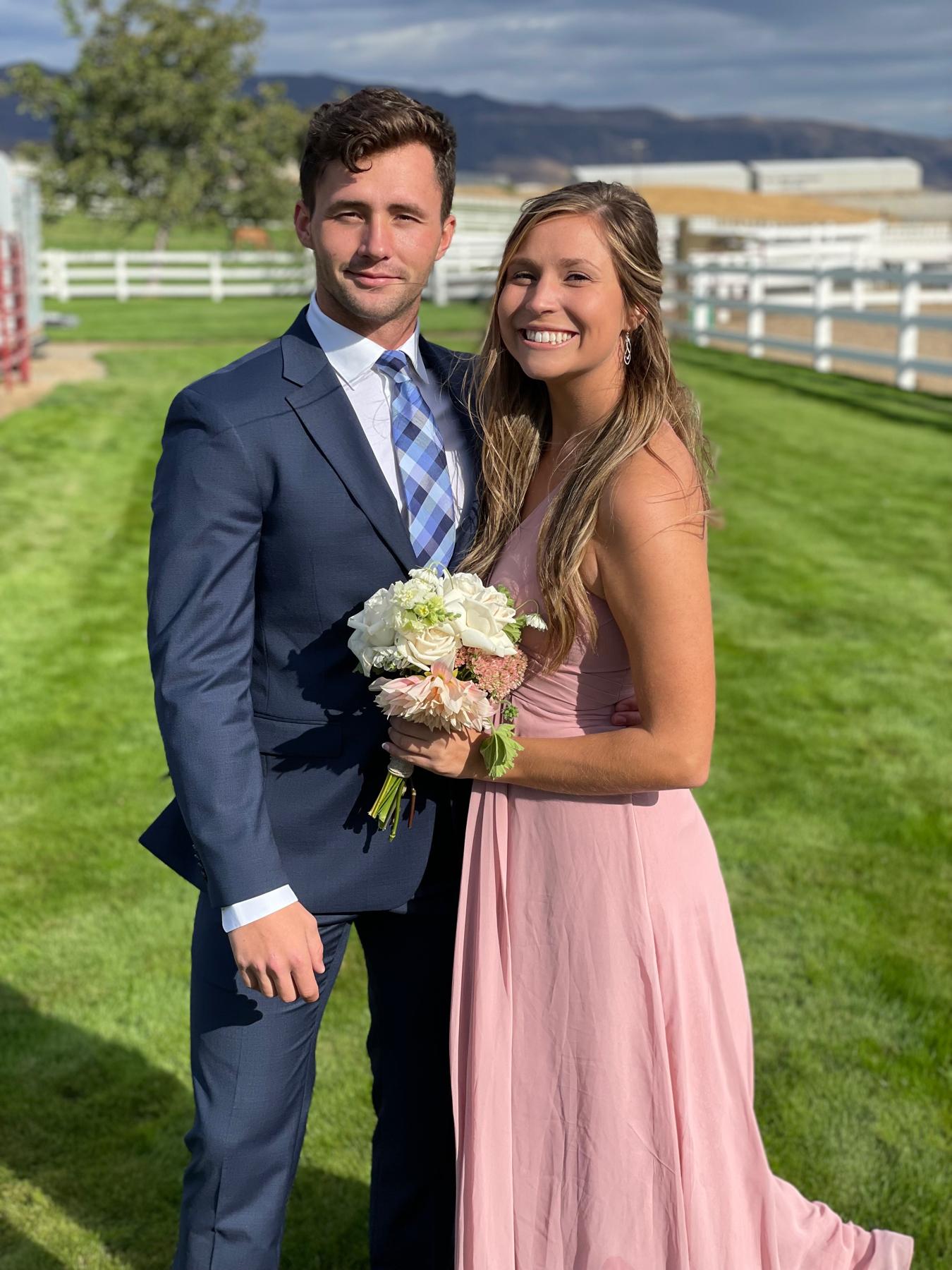 The first wedding we attended together