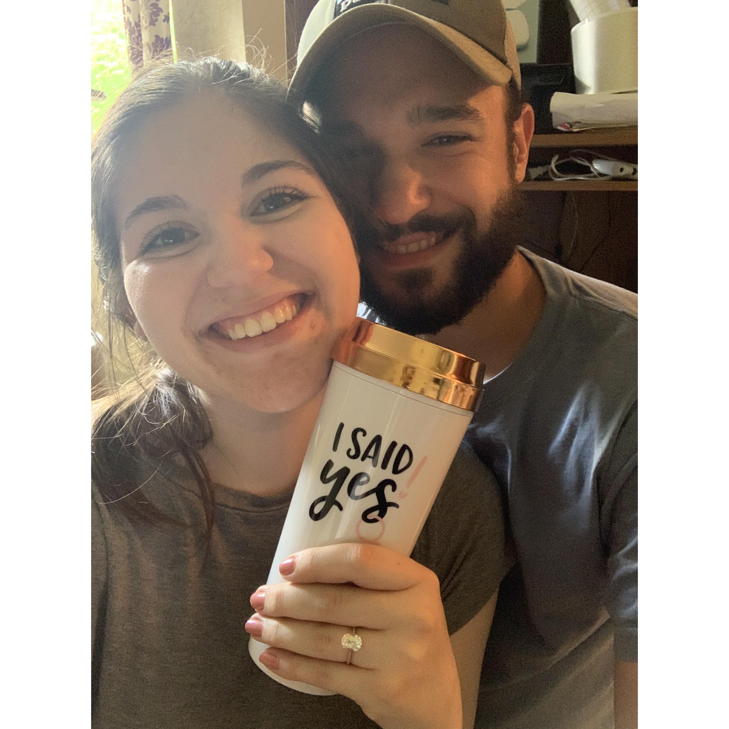 Enjoying our engagement period <3