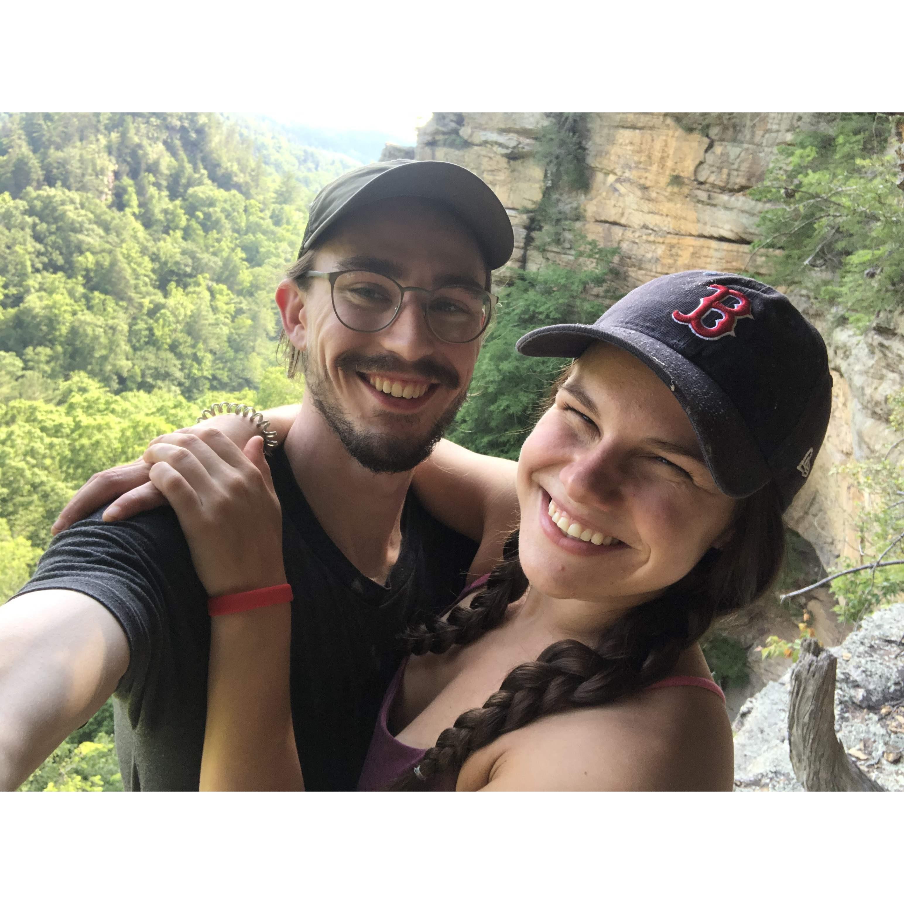 Hiking in Red River Gorge