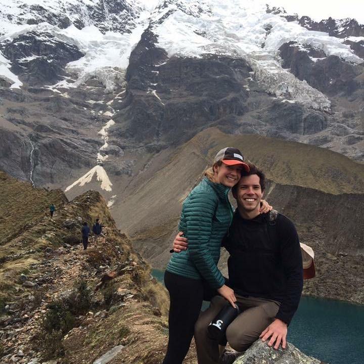hiking in the Andes mountains to Machu Picchu!