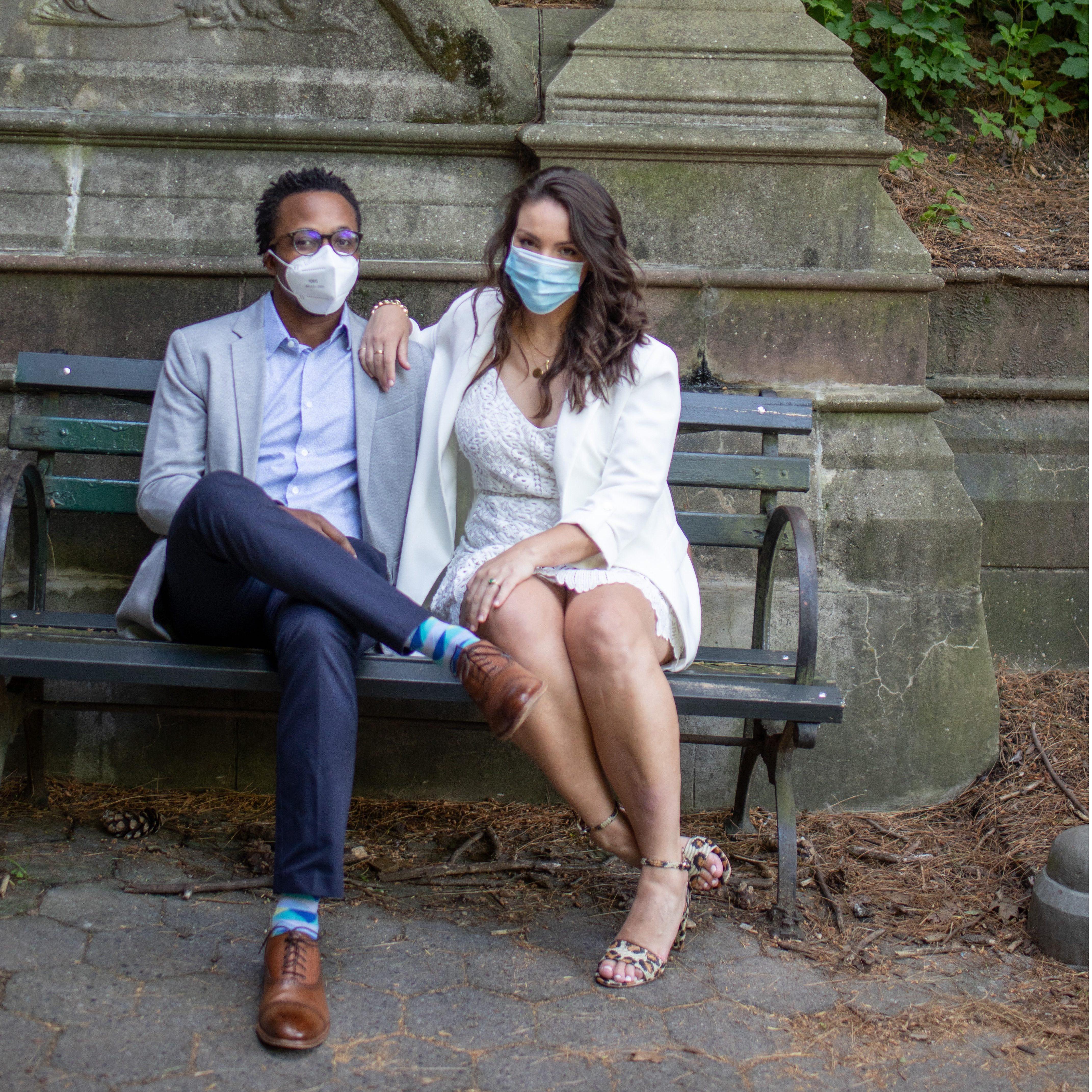 when you have a quarantine engagement shoot