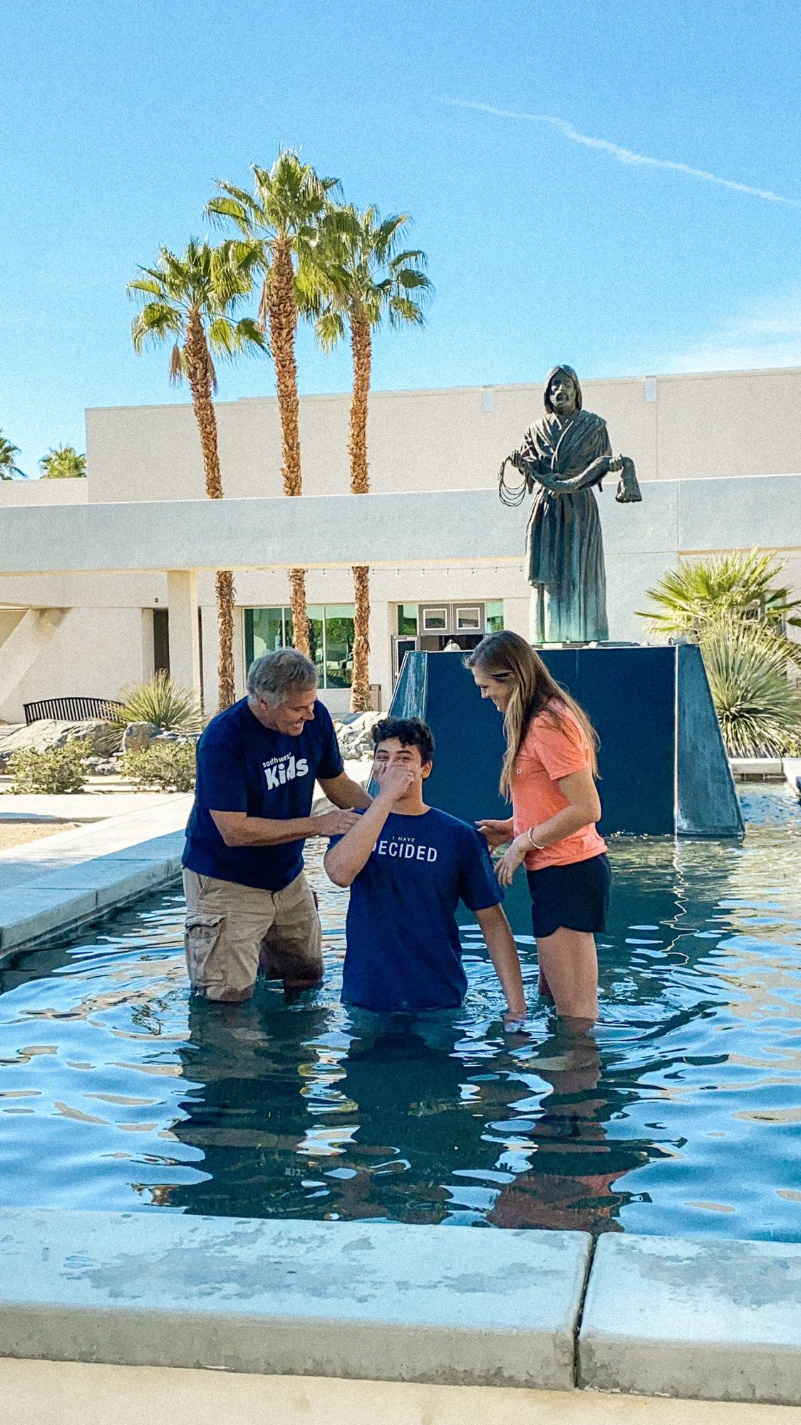 Honore’s baptism