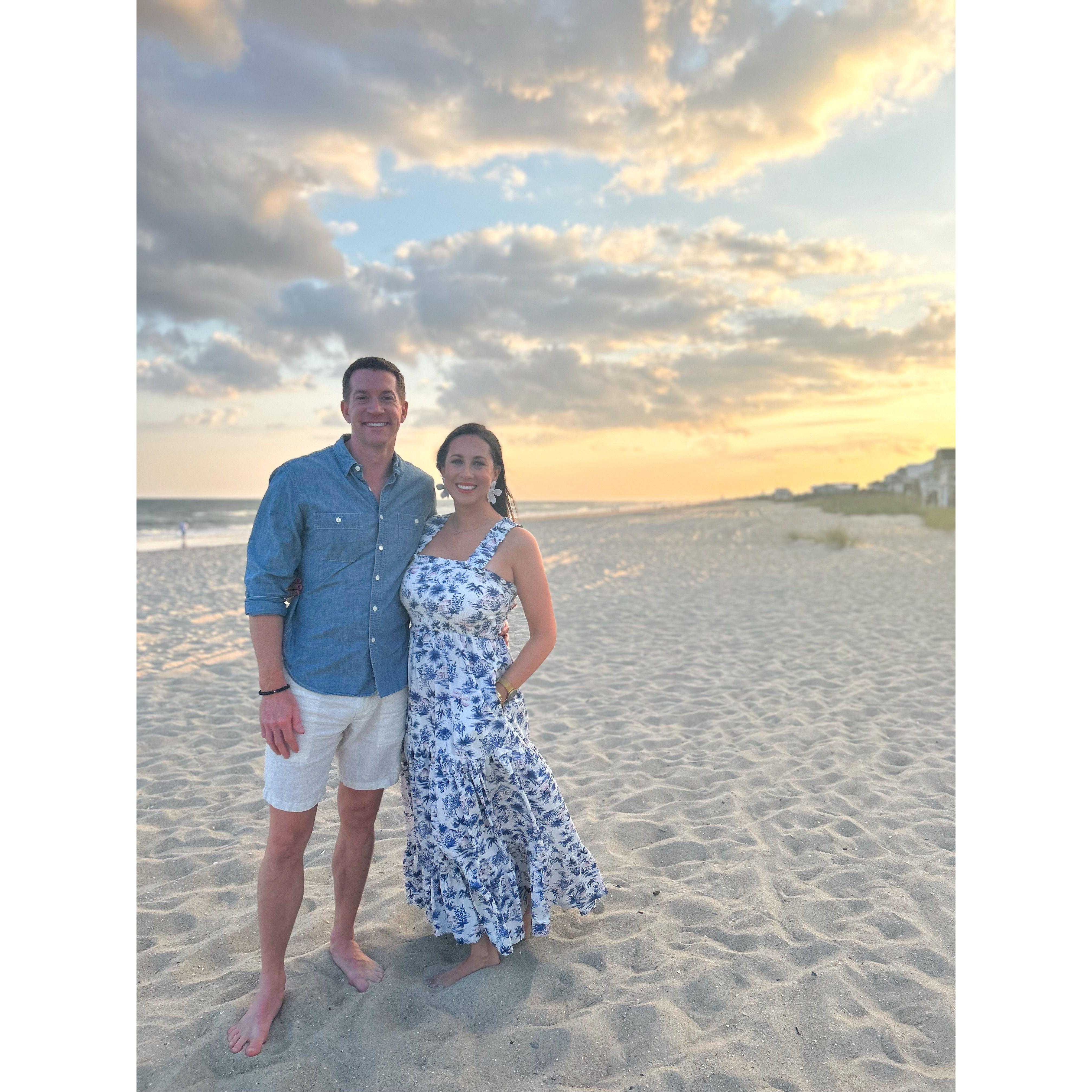 We love a good beach sunset