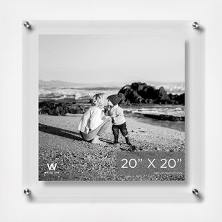 Modern UV Grade Acrylic Floating Wall Frame