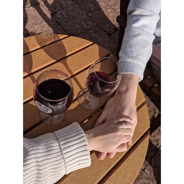 When in wine country with your new fiance....