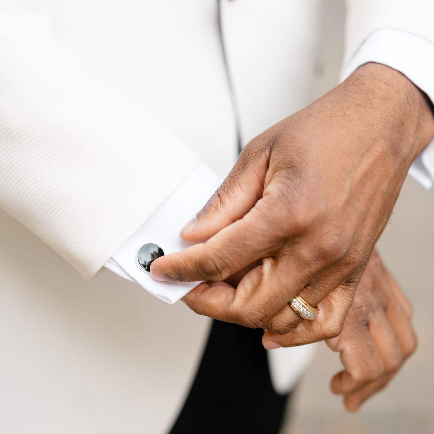 Suited up for the love of my life.