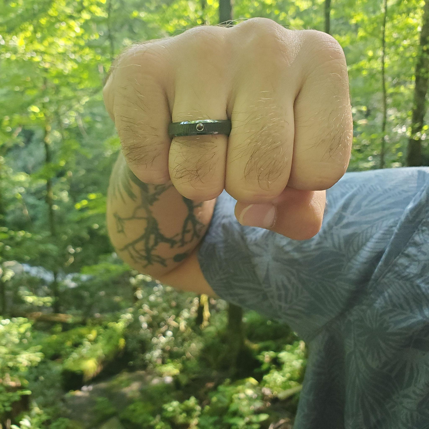 Marcel's engagement ring