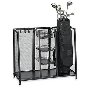 Metal Two Bag Golf Organizer