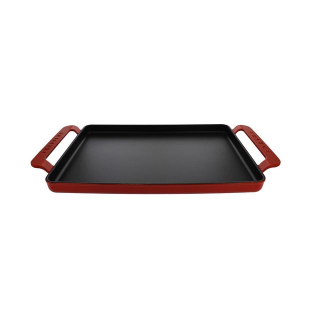 Chasseur French Enameled Cast Iron 14" Rectangular Griddle
