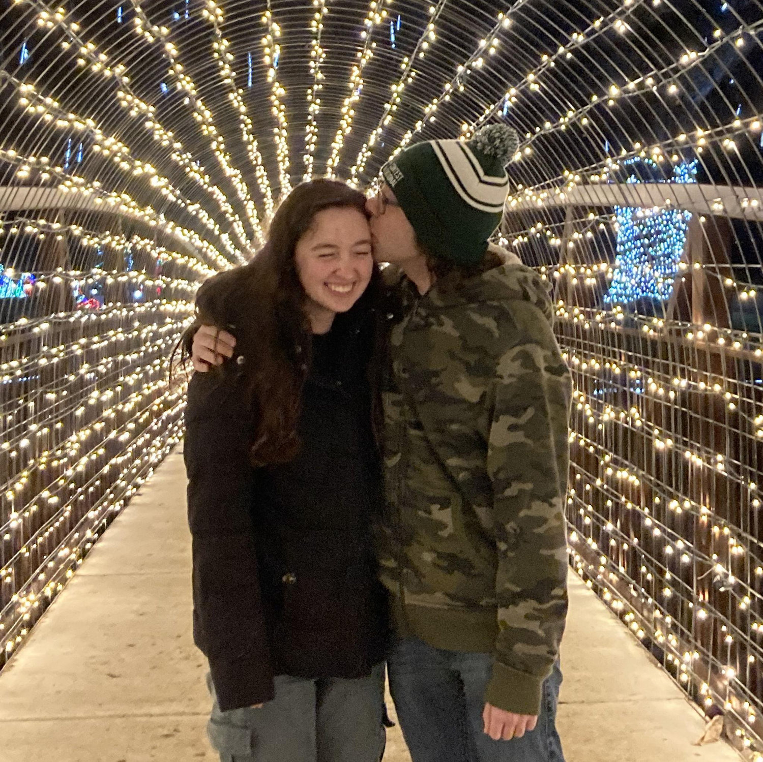 The Christmas lights in Batesville were spectacular!