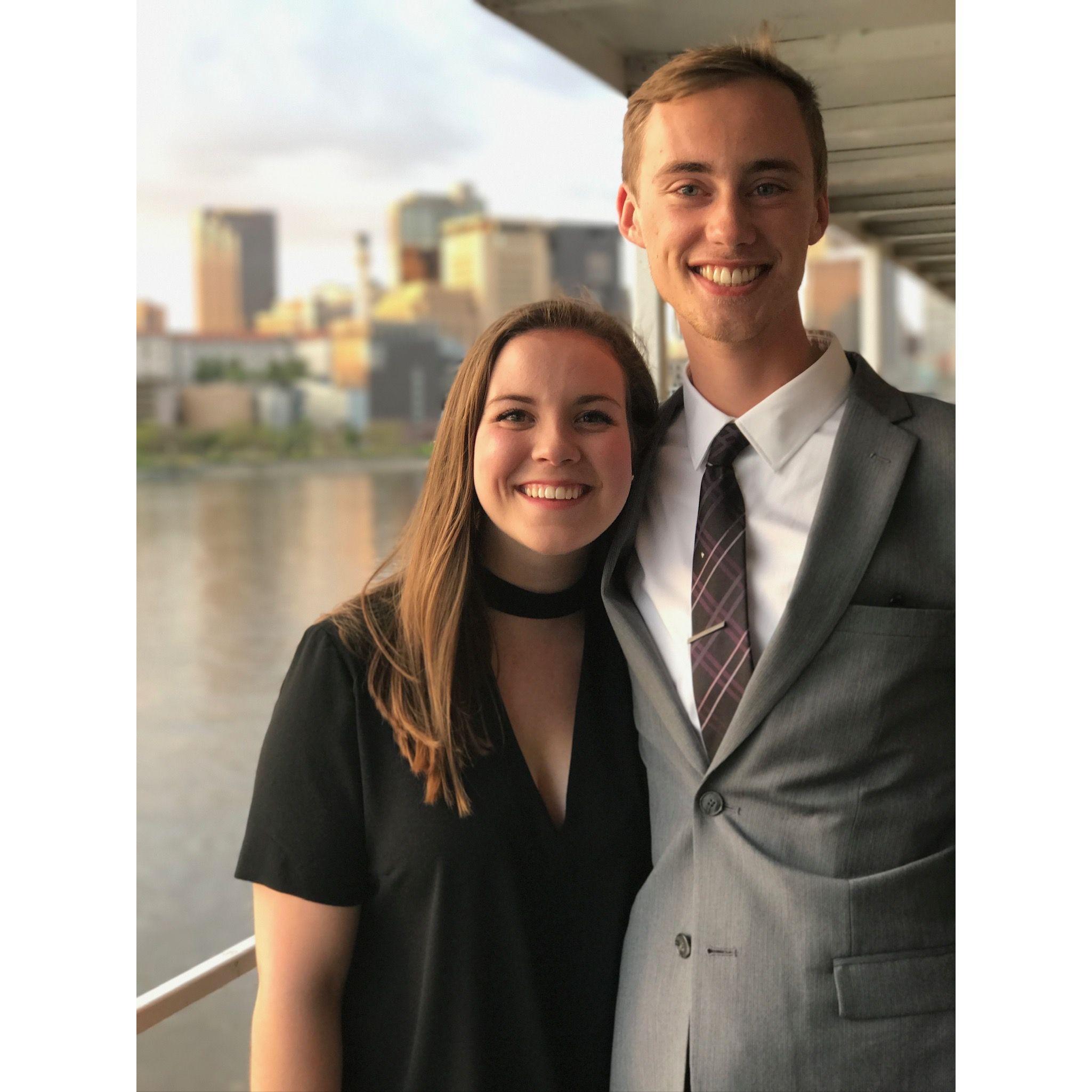Riverboat with St. Olaf friends - 2017