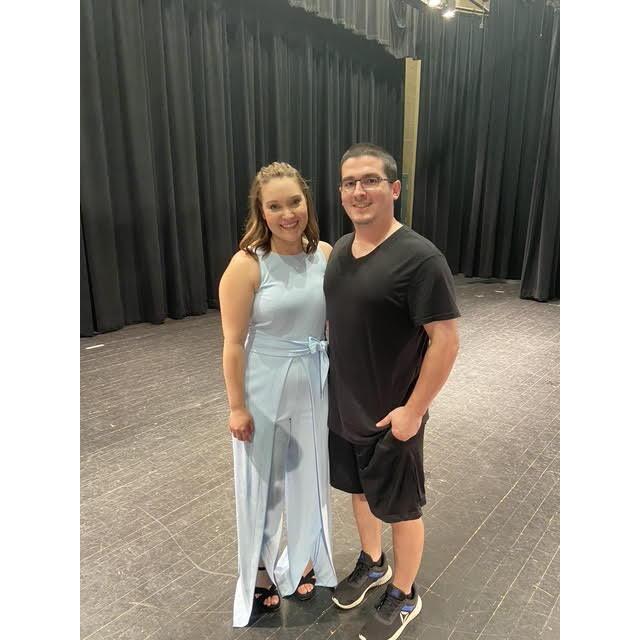 This was Jenica's first dance recital as the official Owner & Director of the studio.  Since then Brian has been promoted to sound guy.