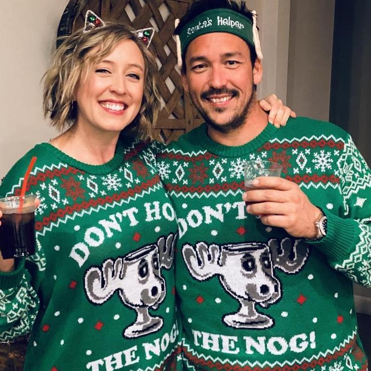 Don't hog the nog! 🎄