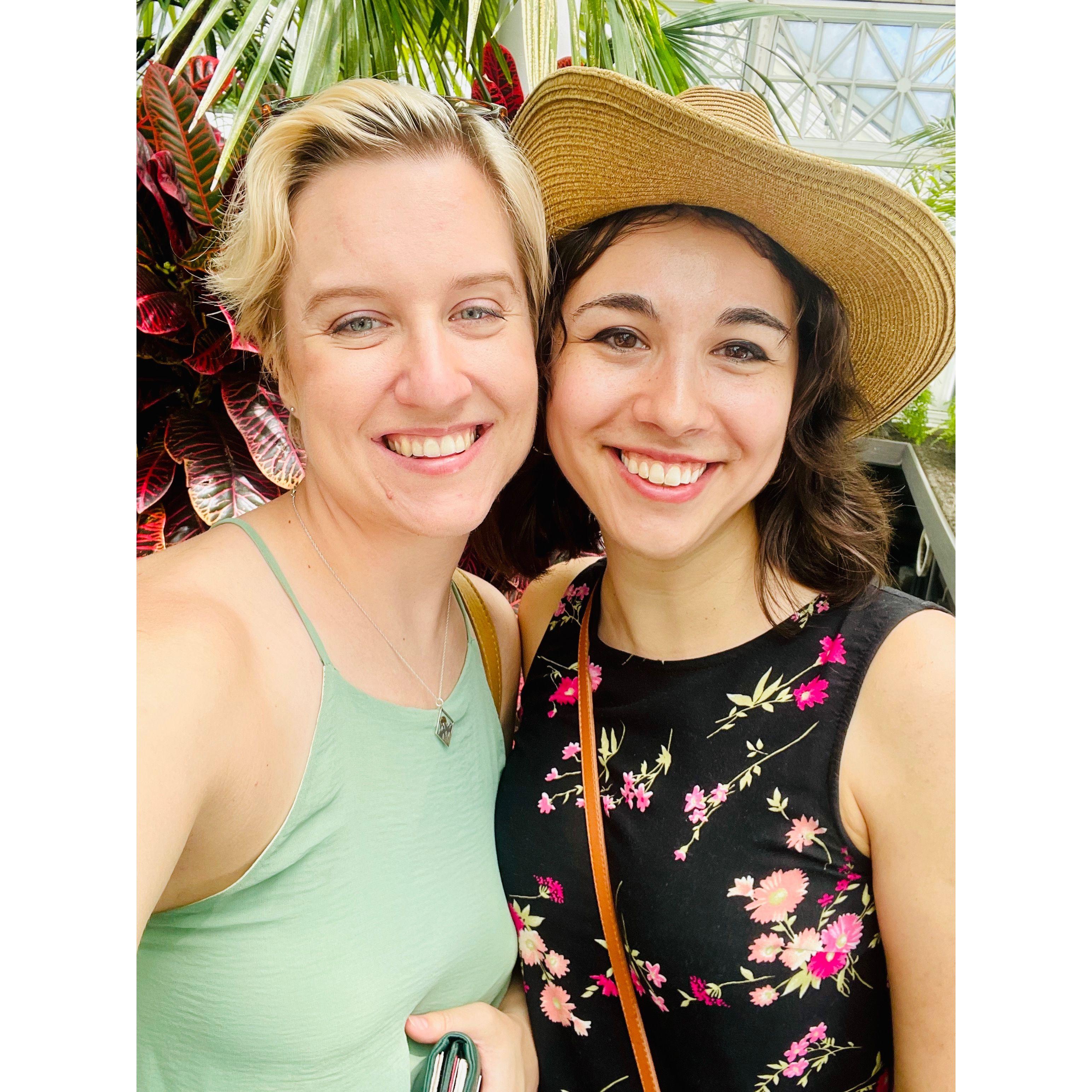 Our engagement at Volunteer Park Conservatory, 7/20/2024