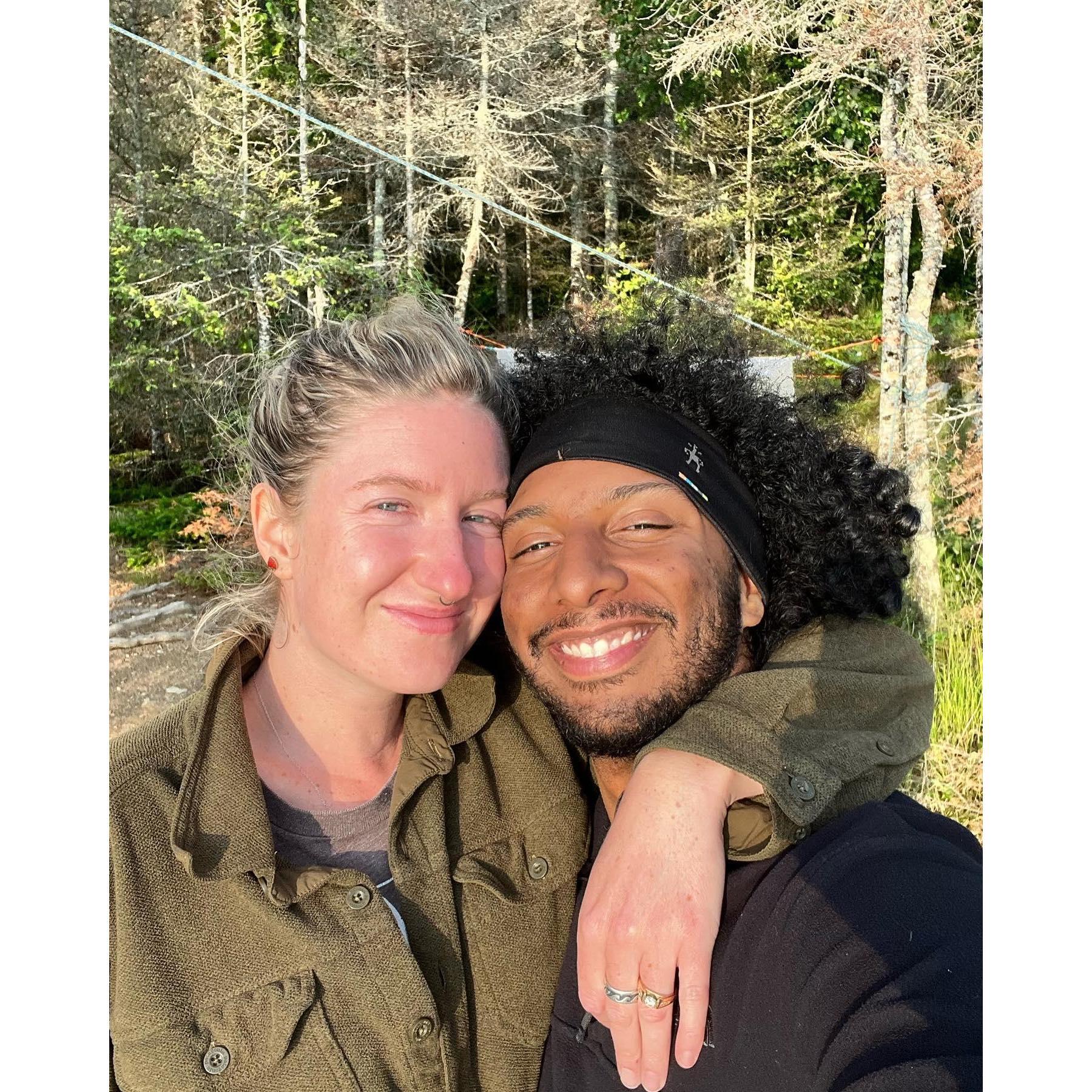 July 5th 2023. 10 minutes after Tyler proposed and I said yes x million