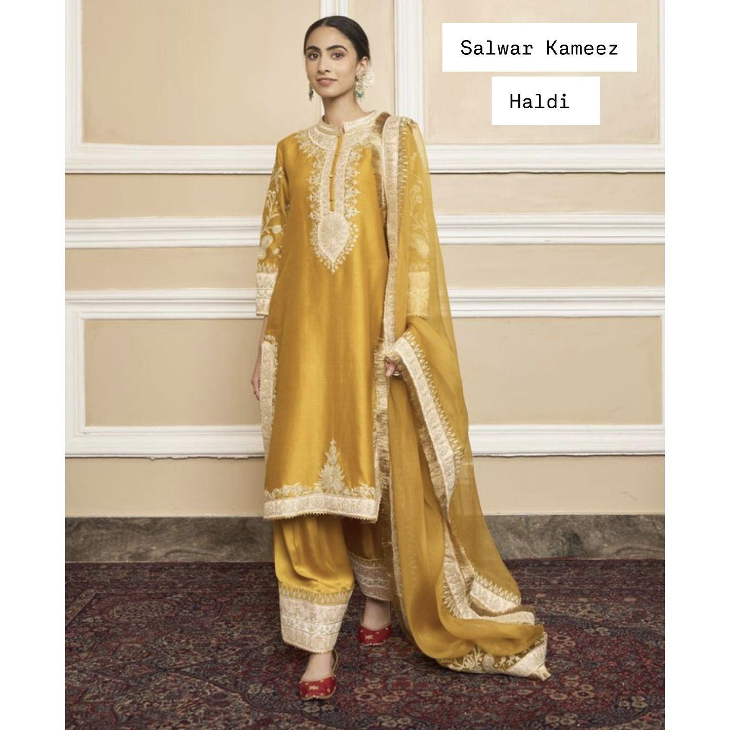 Salwar Kameez - Haldi