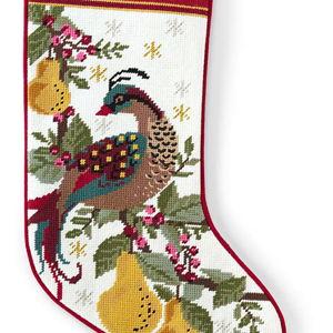 Needlepoint Personalized Christmas Stocking