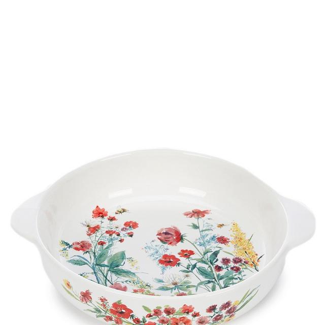 Southern LivingRound Floral Baker