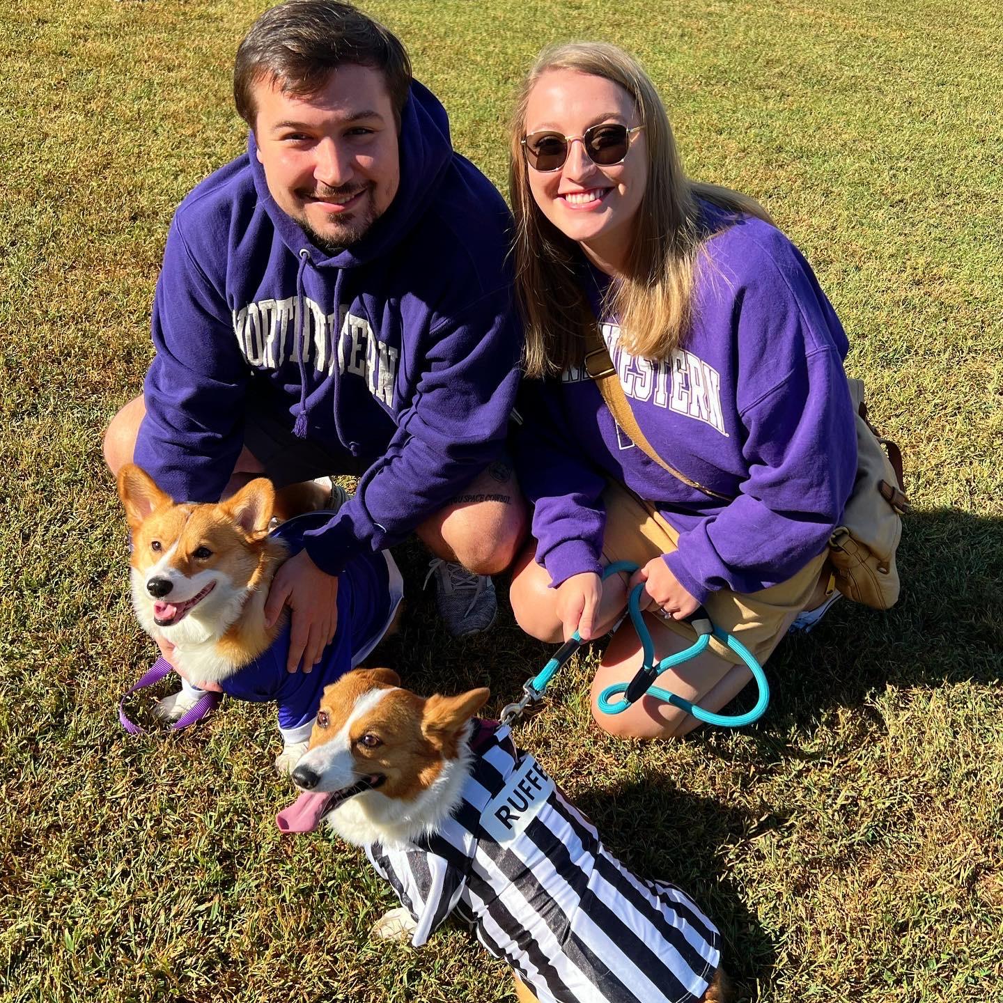 The corgi races where Ein took 2nd place!