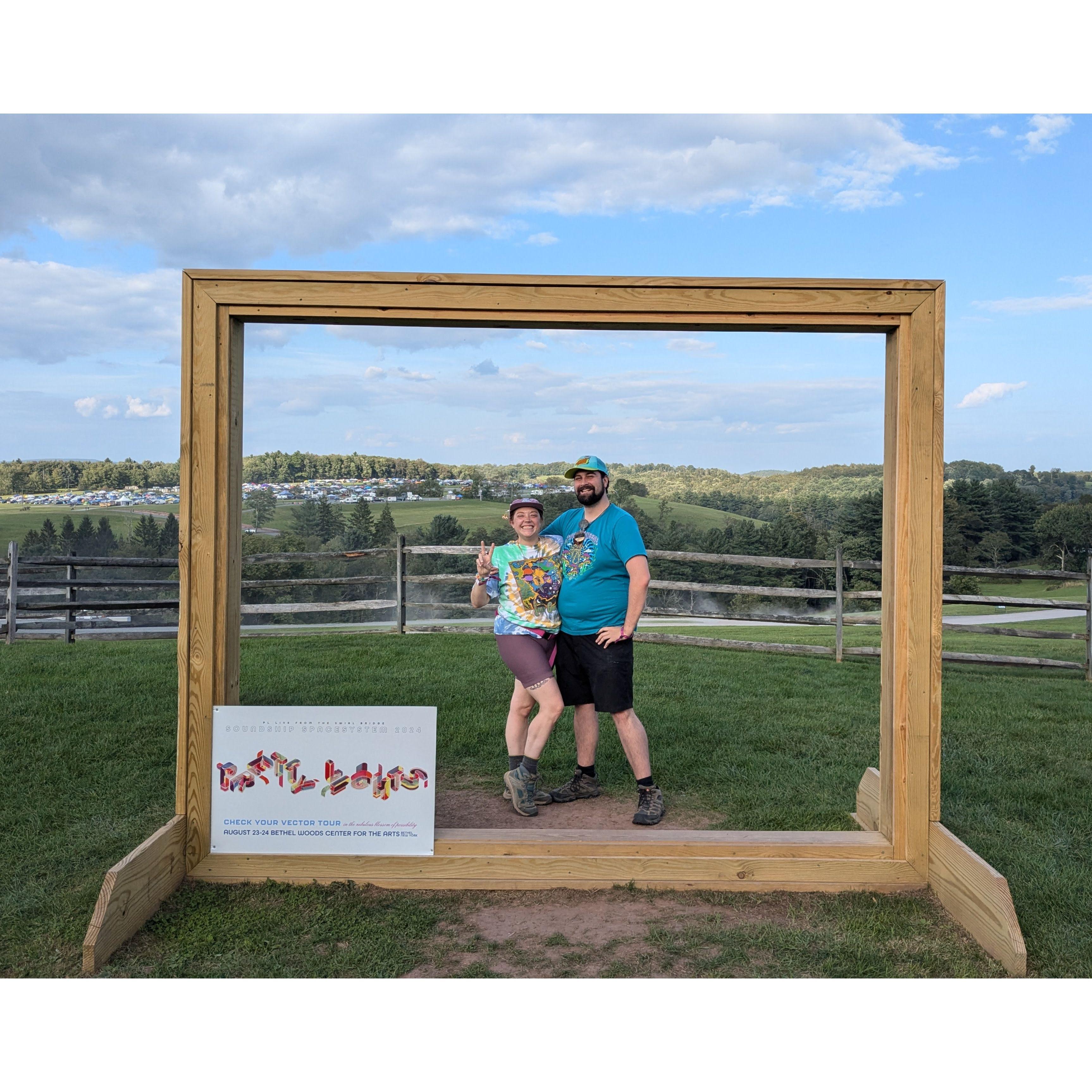 On the grounds of Woodstock! July 2024
